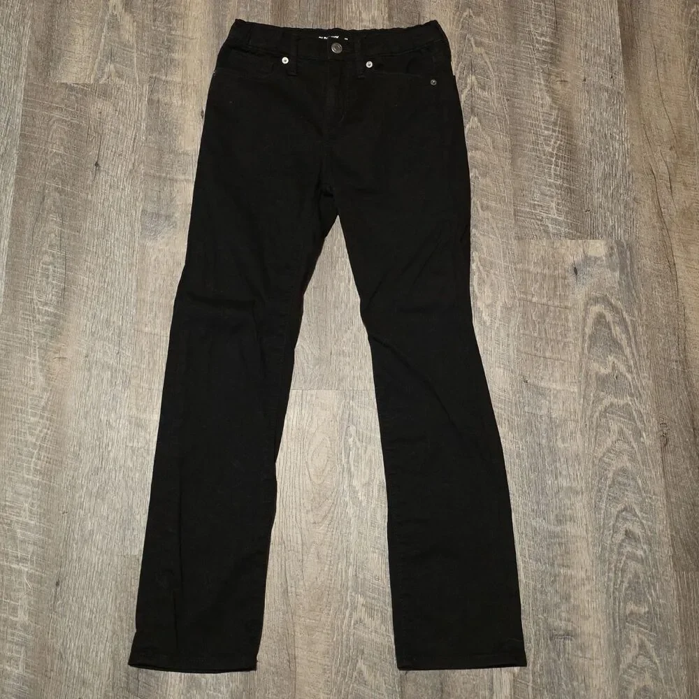 Old Navy 360 Stretch Kids Size 12 Slim Black Jeans Elastic Waist